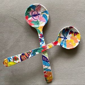 NWT • Tropical Melamine Serving Spoons